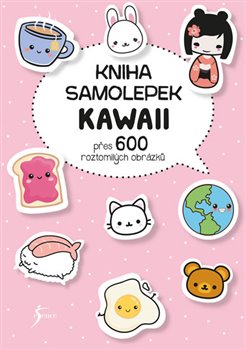 Levně Kniha samolepek: Kawaii