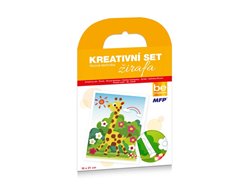 Levně Kreativní set - Žirafa - filcová technika 16x21cm