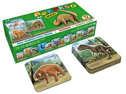 Levně Pexeso Dinosauři LUX maxi
