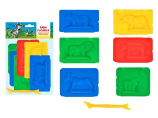 Tvořítka 3D  Farma zvířátka 6+1ks - 