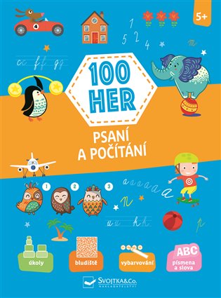 Svojtka & Co. 100 her Psaní a počítání 5+