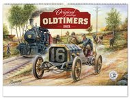 Nástěnný kalendář Oldtimers – Václav Zapadlík 2021, 64 × 42 cm