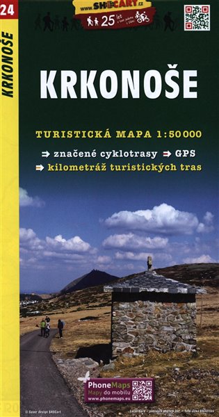 Krkonoše / Turistická mapa SHOCart