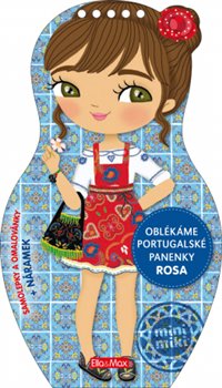 Levně Oblékáme portugalské panenky Rosa – Omalovánky - Julie Camel