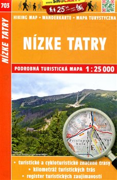 Levně Nízké Tatry / Turistická mapa SHOCart