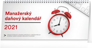 Stolní kalendář Manažerský daňový 2021, 33 × 14,5 cm - 