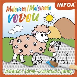 Malování / Maľovanie vodou – Zvířátka z farmy / Zvieratká z farmy - 