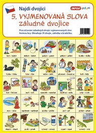 Najdi dvojici - ČJ-5. Vyjmenovaná slova – záludné dvojice
