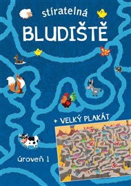 Stíratelná bludiště + velký plakát (úroveň 1)
