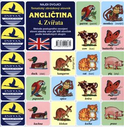 Levně Najdi dvojici - Angličtina - Zvířata