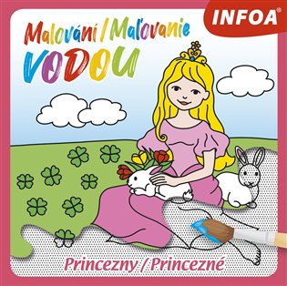 Malování / Maľovanie vodou – Princezny - 
