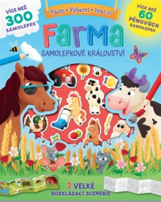Kniha Farma - samolepkové království