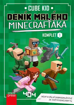 Levně Deník malého Minecrafťáka komplet 1 - Cube Kid