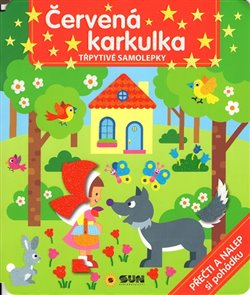 Levně Červená karkulka - přečti a nalep pohádku