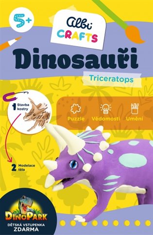 Dinosauři - Triceratops - Albi Crafts - 