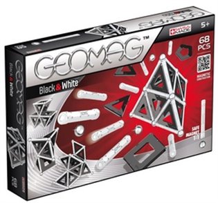 Stavebnice Geomag Black and White 68 pcs - 