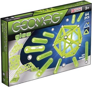 Stavebnice Geomag Glow 64 pcs - 