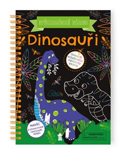 Levně Pikola Škrabací obrázky Dinosauři