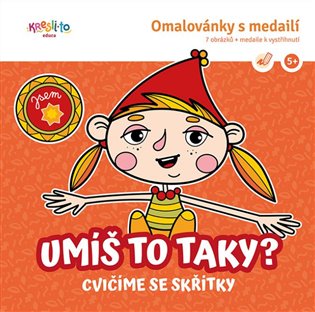Omalovánky Umíš to taky? - Cvičíme se skřítky