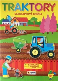Traktory: samolepková knížka opakované použití