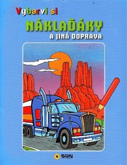 Levně Vybarvi si - Náklaďáky a jiná doprava