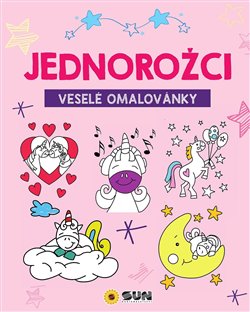Levně Jednorožci -veselé omalovánky