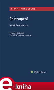 Levně Zastoupení - Specifika a kontext - Miroslav Sedláček, Tomáš Střeleček