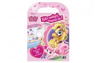Samolepková knížka + omalovánky Palace Pets - Kdo nelepí, není in!