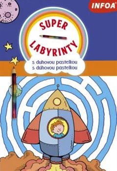Levně Super labyrinty s duhovou pastelkou