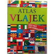 Atlas vlajek s více než 200 samolepkami