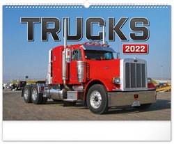 Levně nástěnný Trucks 2022
