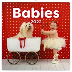 Levně Poznámkový kalendář Babies - Věra Zlevorová 2022