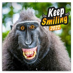 Levně Poznámkový kalendář Keep Smiling
