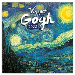 Levně poznámkový Vincent van Gogh 30 × 30 cm 2022