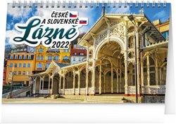Levně stolní České a slovenské lázně 231 × 145 cm 2022