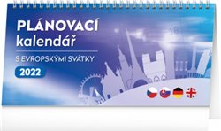 Levně Stolní kalendář Plánovací s evropskými svátky
