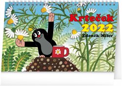 Levně Stolní kalendář Krteček 2022
