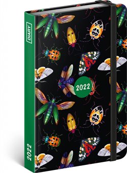 Levně Presco Group A6 Týdenní 2022 Brouci