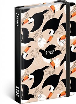 Levně Týdenní diář Tukani 2022