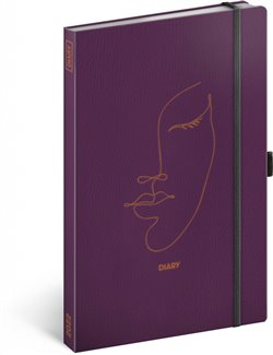 Levně Design Collection Tvář A5 Týdenní 2022