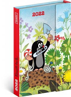Levně Týdenní magnetický diář Krteček 2022