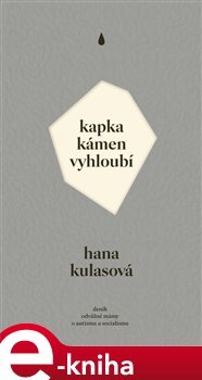 Levně Kapka kámen vyhloubí. Deník odvážné mámy o autismu a socialismu - Hana Kulasová