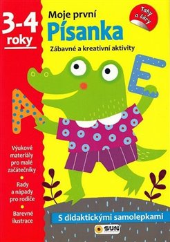 Levně Moje první písanka 3-4 ROKY samolepky