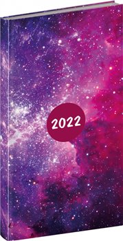 Levně Kapesní diář Cambio Fun 2022, Galaxy