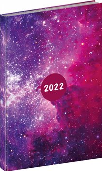 Levně Týdenní diář Cambio Fun 2022, Galaxy