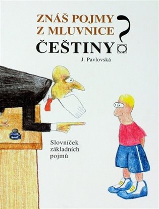 Znáš pojmy z mluvnice češtiny?: Slovníček pro základní školy a nižší ročníky víceletých gymnázií - Jana Pavlovská