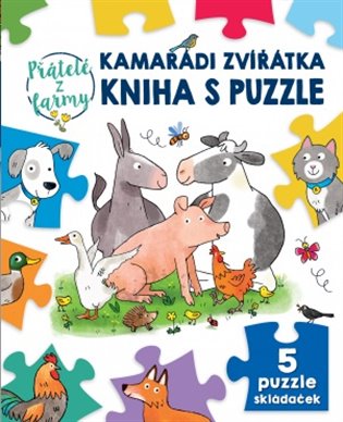 Kamarádi zvířátka kniha s puzzle koupíte na Kosmas.cz