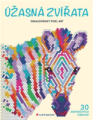 Omalovánky Pixel Art - Úžasná zvířata koupíte na Kosmas.cz