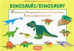 Levně Dinosaury vystřihovánky