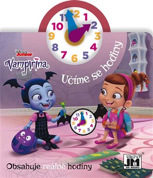 Vampirina - Učíme se hodiny: Obsahuje reálné hodiny - 